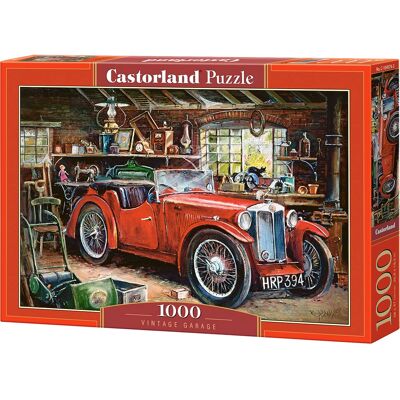 Castorland Vintage Garage 1000 pièces Puzzle - Véhicules Castorland Vintage Garage 1000 pièces Puzzle - Véhicules