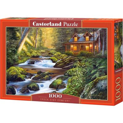 Castorland Creek Side Comfort 1000-delige puzzel - Landschap Castorland Creek Side Comfort 1000-delige puzzel - Landschap