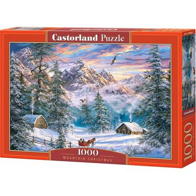 Castorland C-104680-2 1000-teil Weihnachtslandschaft Puzzle Castorland C-104680-2 1000-teil Weihnachtslandschaft Puzzle