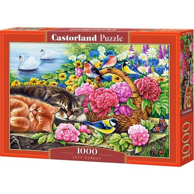 Castorland Lazy Sunday 1000 Teile Puzzle - Tiere Castorland Lazy Sunday 1000 Teile Puzzle - Tiere