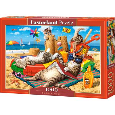Castorland Summer Vibes Puzzle 1000 dílků - Zvířata Castorland Summer Vibes Puzzle 1000 dílků - Zvířata