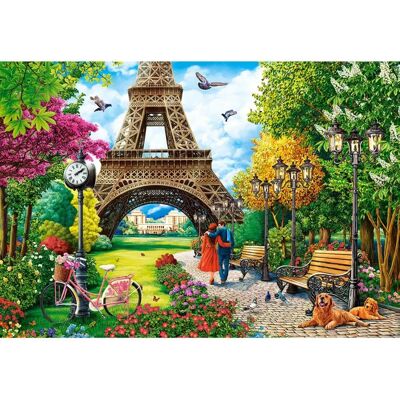 Castorland Lente in Parijs Puzzel 1000 stuks Castorland Lente in Parijs Puzzel 1000 stuks