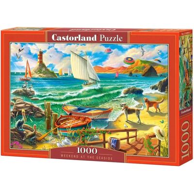 Castorland Puzzle Wochenende am Meer 1000 Teile - Puzzle Castorland Puzzle Wochenende am Meer 1000 Teile - Puzzle