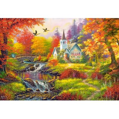 Castorland Autumn Vibes Puzzle 1000 Pièces - Puzzle - Publicité Castorland Autumn Vibes Puzzle 1000 Pièces - Puzzle - Publicité