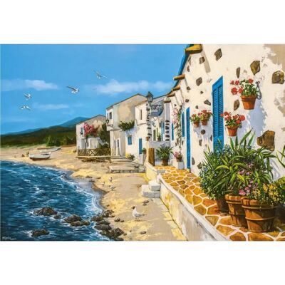 Puzzle Castorland 1500 Prvky Středozemní Veranda - Puzzle Puzzle Castorland 1500 Prvky Středozemní Veranda - Puzzle