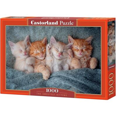 Castorland 1000 Palasta Makeimmat Kissat Palapeli - Palapeli Castorland 1000 Palasta Makeimmat Kissat Palapeli - Palapeli