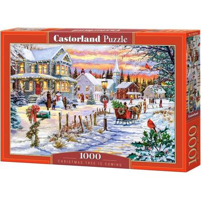 Castorland Vánoční strom puzzle - 1000 dílků Castorland Vánoční strom puzzle - 1000 dílků