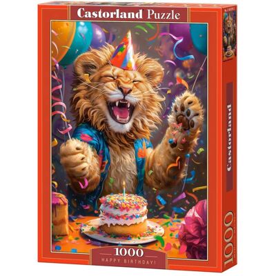 Castorland Puzzel 1000 Stukjes - Gefeliciteerd Castorland Puzzel 1000 Stukjes - Gefeliciteerd