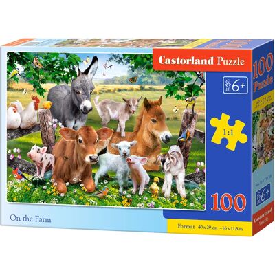 Castorland B-111138 Puzzle - Puzzlespiel - 100 Stück Tiere Castorland B-111138 Puzzle - Puzzlespiel - 100 Stück Tiere