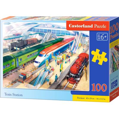 Castorland B-111190 Puzzle - Bahnhof Puzzle Castorland B-111190 Puzzle - Bahnhof Puzzle
