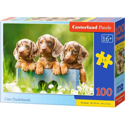 Castorland B-111213 Puzzle - 100 Tierteile Castorland B-111213 Puzzle - 100 Tierteile