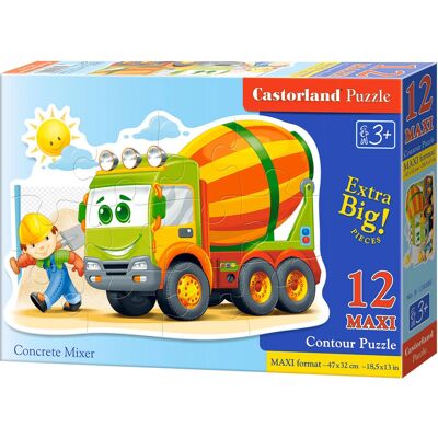 Castorland Betonkeverő 12er Maxi Puzzle - Puzzle Castorland Betonkeverő 12er Maxi Puzzle - Puzzle