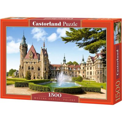 Castorland Kasteel Moszna, Polen Puzzel 1500 stukjes - Gebouwen Castorland Kasteel Moszna, Polen Puzzel 1500 stukjes - Gebouwen