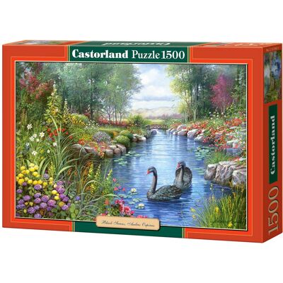 Castorland Zwarte Zwanen Puzzel 1500 stukjes Castorland Zwarte Zwanen Puzzel 1500 stukjes