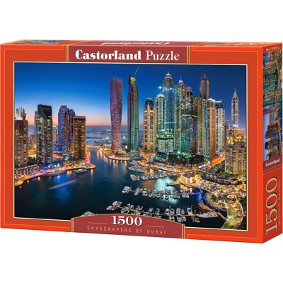 Castorland Dubaj Mrakodrapy Puzzle - 1500 Kusů Castorland Dubaj Mrakodrapy Puzzle - 1500 Kusů