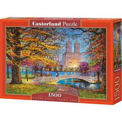 Castorland Herbstspaziergang Central Park 1500 Stück Landschaftspuzzle Castorland Herbstspaziergang Central Park 1500 Stück Landschaftspuzzle