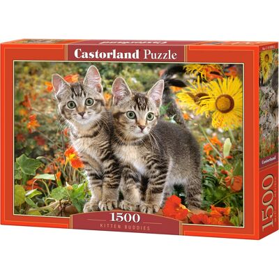 Castorland Kitten Buddies Puzzel van 1500 stukjes - Dieren Castorland Kitten Buddies Puzzel van 1500 stukjes - Dieren