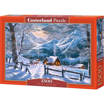 Castorland Schneegeschichten 1500 Stück - Puzzle Castorland Schneegeschichten 1500 Stück - Puzzle
