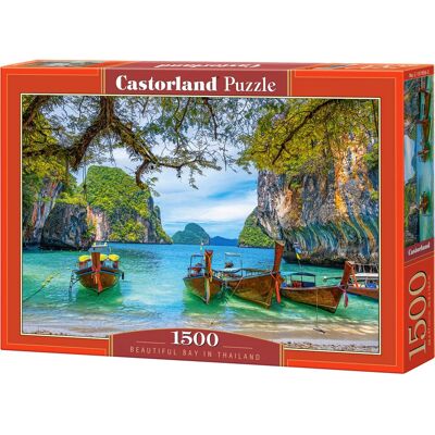 Castorland Krásná zátoka v Thajsku 1500dílné krajinné skládačky Castorland Krásná zátoka v Thajsku 1500dílné krajinné skládačky