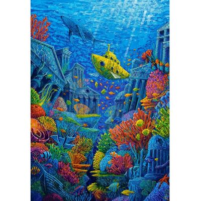 CASTOR Atlantis Puzzle - 1500 Pièces - Puzzle - Publicité CASTOR Atlantis Puzzle - 1500 Pièces - Puzzle - Publicité