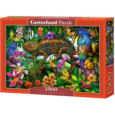 Castorland Puzzle 1500 Stück Farbenspiel - Puzzle für Enthusiasten Castorland Puzzle 1500 Stück Farbenspiel - Puzzle für Enthusiasten