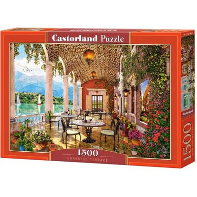 Castorland Puzzle Terrasse am See 1500 Teile - Puzzle Castorland Puzzle Terrasse am See 1500 Teile - Puzzle