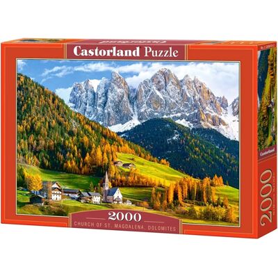 Castorland Dolomiten Landschaft 2000-Teile Puzzle Castorland Dolomiten Landschaft 2000-Teile Puzzle