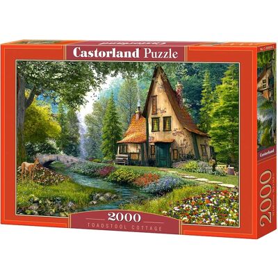 Castorland Toadstool Cottage 2000 elementów - Puzzle Castorland Toadstool Cottage 2000 elementów - Puzzle
