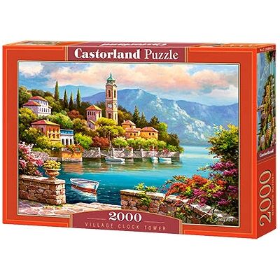 Castorland Frühling in Santorini 2000 Stück - Puzzle Castorland Frühling in Santorini 2000 Stück - Puzzle