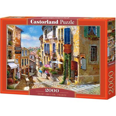 Castorland Saint Emilion Frankrijk 2000 Stukjes Puzzel Castorland Saint Emilion Frankrijk 2000 Stukjes Puzzel