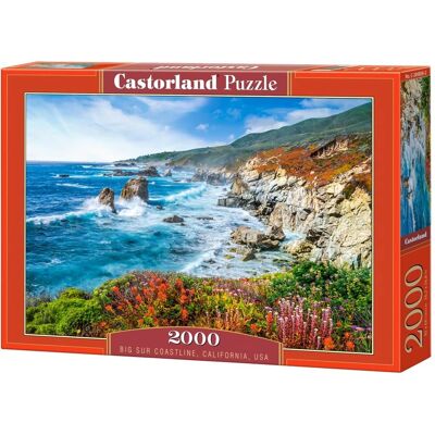 Castorland Puzzle Big Sur Coast Kalifornien - 2000 Teile Castorland Puzzle Big Sur Coast Kalifornien - 2000 Teile