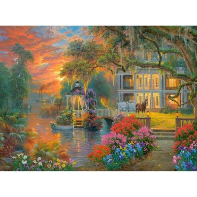 Castorland Kouzelný Večerní Puzzle - 2000 Dílků Castorland Kouzelný Večerní Puzzle - 2000 Dílků