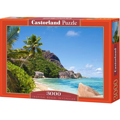 Castorland Seychely 3000 dílků Puzzle - Krajina Castorland Seychely 3000 dílků Puzzle - Krajina