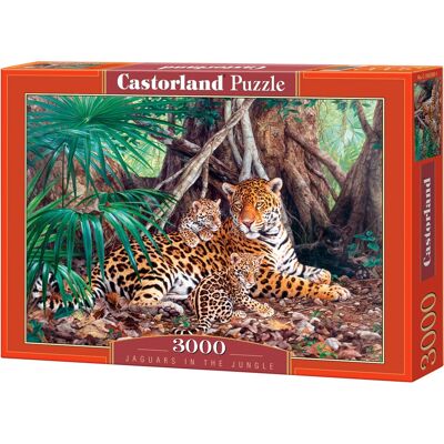 Castorland Jaguars in de Jungle Puzzel - 3000 stuks Castorland Jaguars in de Jungle Puzzel - 3000 stuks
