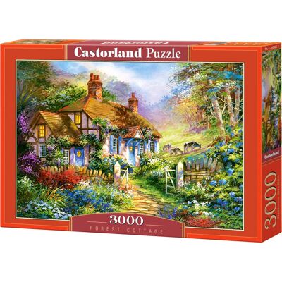 Castorland Boshuisje 3000 stuks Puzzel - Spel Castorland Boshuisje 3000 stuks Puzzel - Spel