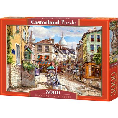 Castorland Mont Marc Sacre Coeur 3000 ks Město Puzzles Castorland Mont Marc Sacre Coeur 3000 ks Město Puzzles