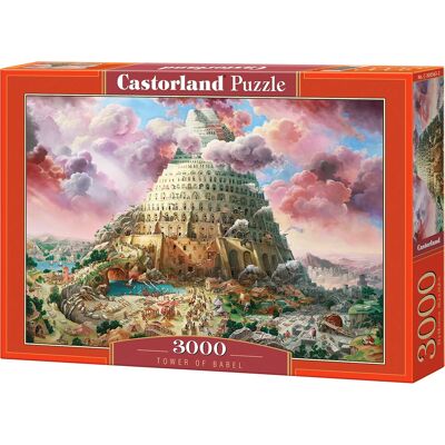 Castorland Turm von Babel 3000 Stück Puzzle - Landschaft Castorland Turm von Babel 3000 Stück Puzzle - Landschaft