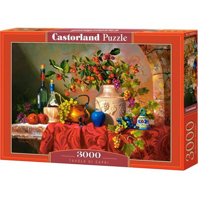 Castorland Capri Scene 3000 stukjes - Puzzel - Kunst Castorland Capri Scene 3000 stukjes - Puzzel - Kunst