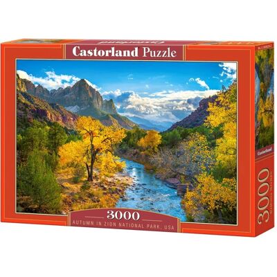 Castorland Podzim v Zion NP Puzzle - 3000 dílků Castorland Podzim v Zion NP Puzzle - 3000 dílků