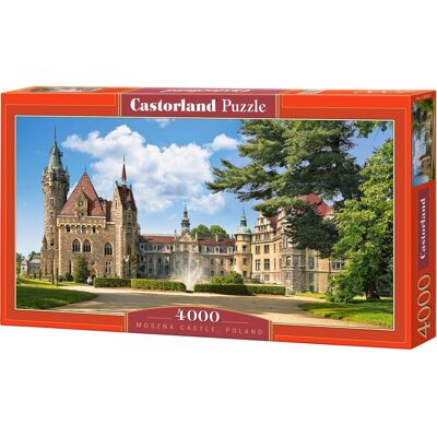 Castorland Zamek Moszna, Polska, Puzzle 4000 elementów Castorland Zamek Moszna, Polska, Puzzle 4000 elementów