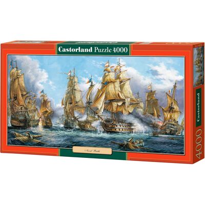 Castorland Bitwa morska 4000 elementów - Puzzle Castorland Bitwa morska 4000 elementów - Puzzle