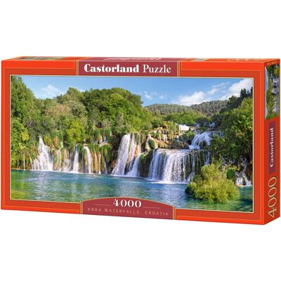 Castorland Krka Vodopády 4000 dílků Puzzle Castorland Krka Vodopády 4000 dílků Puzzle
