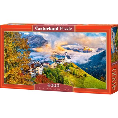 Castorland Colle Santa Lucia - Puzzle krajiny 4000 dílků Castorland Colle Santa Lucia - Puzzle krajiny 4000 dílků