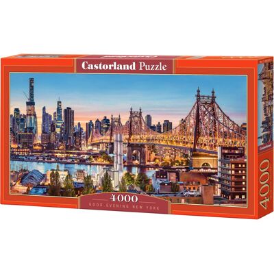 Castorland Nový York 4000 dílků Puzzle - Město Castorland Nový York 4000 dílků Puzzle - Město