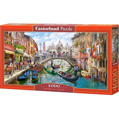 Castorland Charms de Venise 4000 pièces Puzzle - Ville Castorland Charms de Venise 4000 pièces Puzzle - Ville
