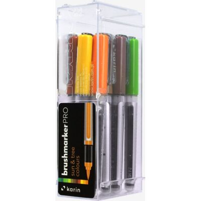 Set de Marqueurs Karin BrushmarkerPRO 12 Couleurs - Publicité Set de Marqueurs Karin BrushmarkerPRO 12 Couleurs - Publicité