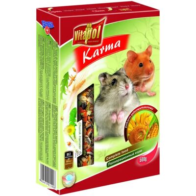 Vitapol zvp-1100 Foin 500 g Nourriture pour Hamster - Hamster - Publicité Vitapol zvp-1100 Foin 500 g Nourriture pour Hamster - Hamster - Publicité