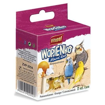 Vitapol Vogel-Leckerli - Calcium Orange - 2 Stk 35g Vitapol Vogel-Leckerli - Calcium Orange - 2 Stk 35g