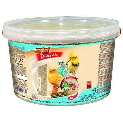 Vitapol Sable pour Oiseaux - Parfum Anis - 3L 54kg - Publicité Vitapol Sable pour Oiseaux - Parfum Anis - 3L 54kg - Publicité