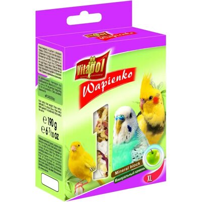 VITAPOL ZVP-2755 190 g - Bloc minéral pour oiseaux - Publicité VITAPOL ZVP-2755 190 g - Bloc minéral pour oiseaux - Publicité
